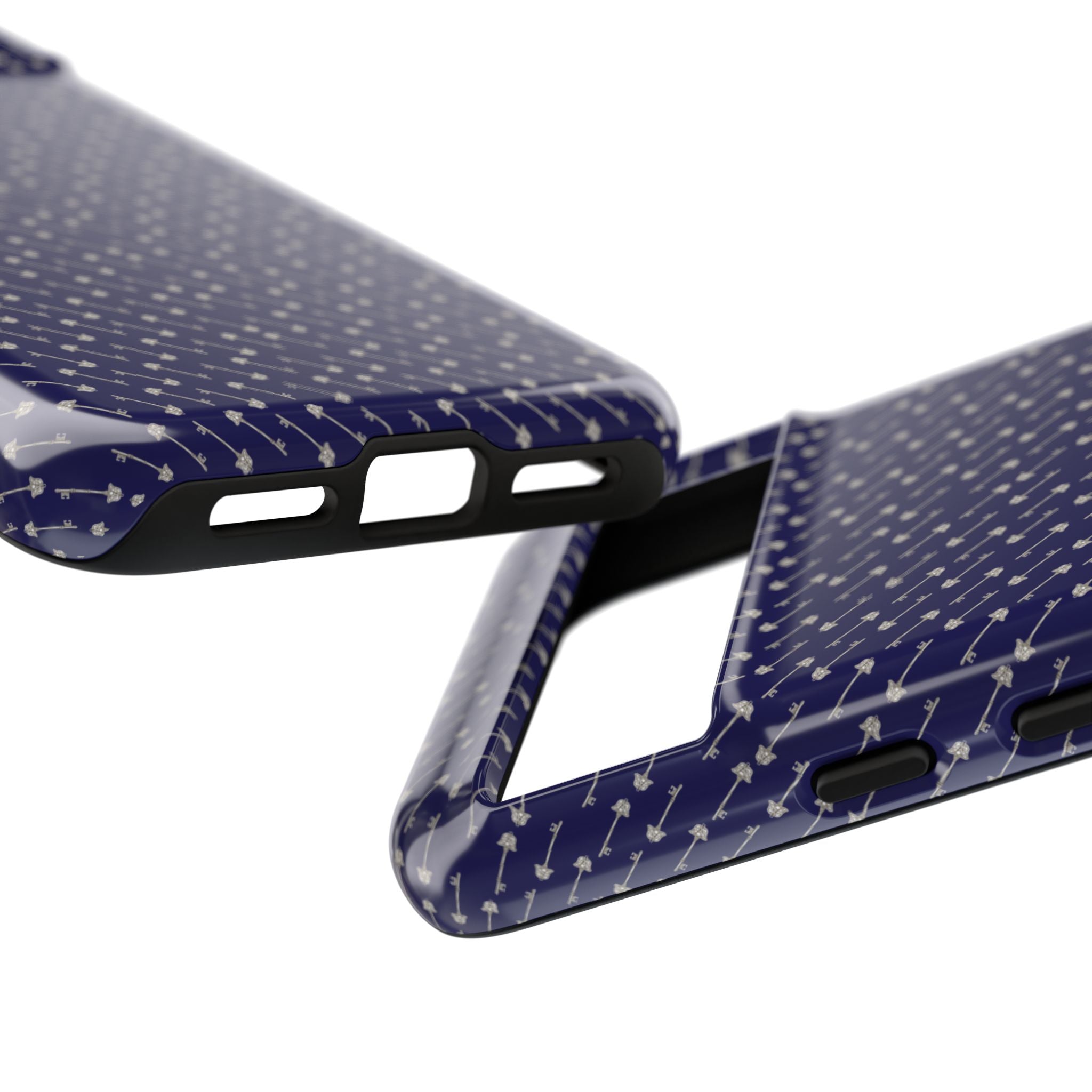 Abhorsen Silver Key Phone Case — Midnight Blue Necromancer Design