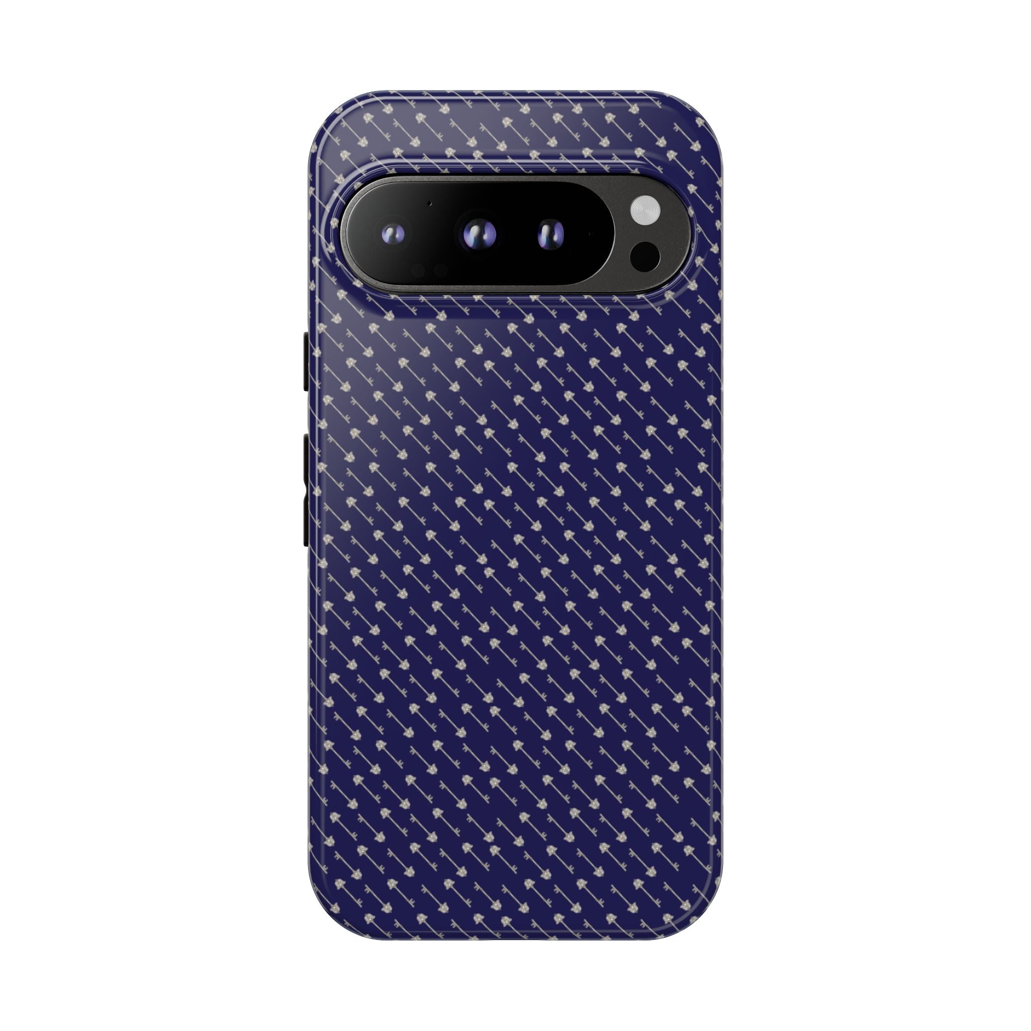 Abhorsen Silver Key Phone Case — Midnight Blue Necromancer Design