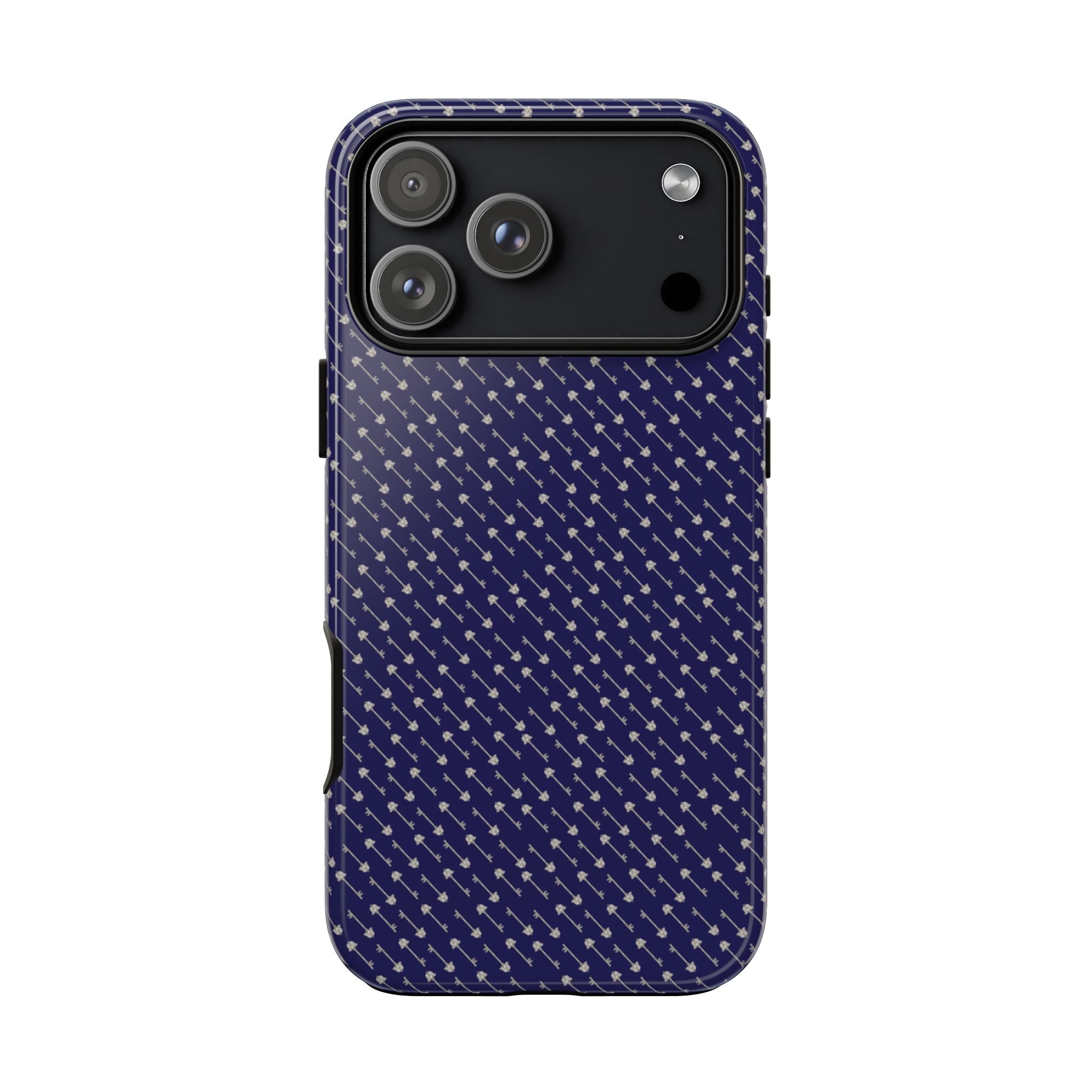 Abhorsen Silver Key Phone Case — Midnight Blue Necromancer Design