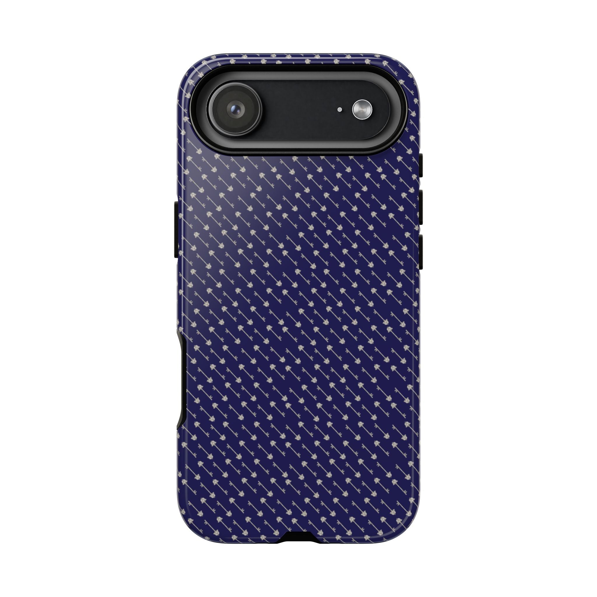 Abhorsen Silver Key Phone Case — Midnight Blue Necromancer Design