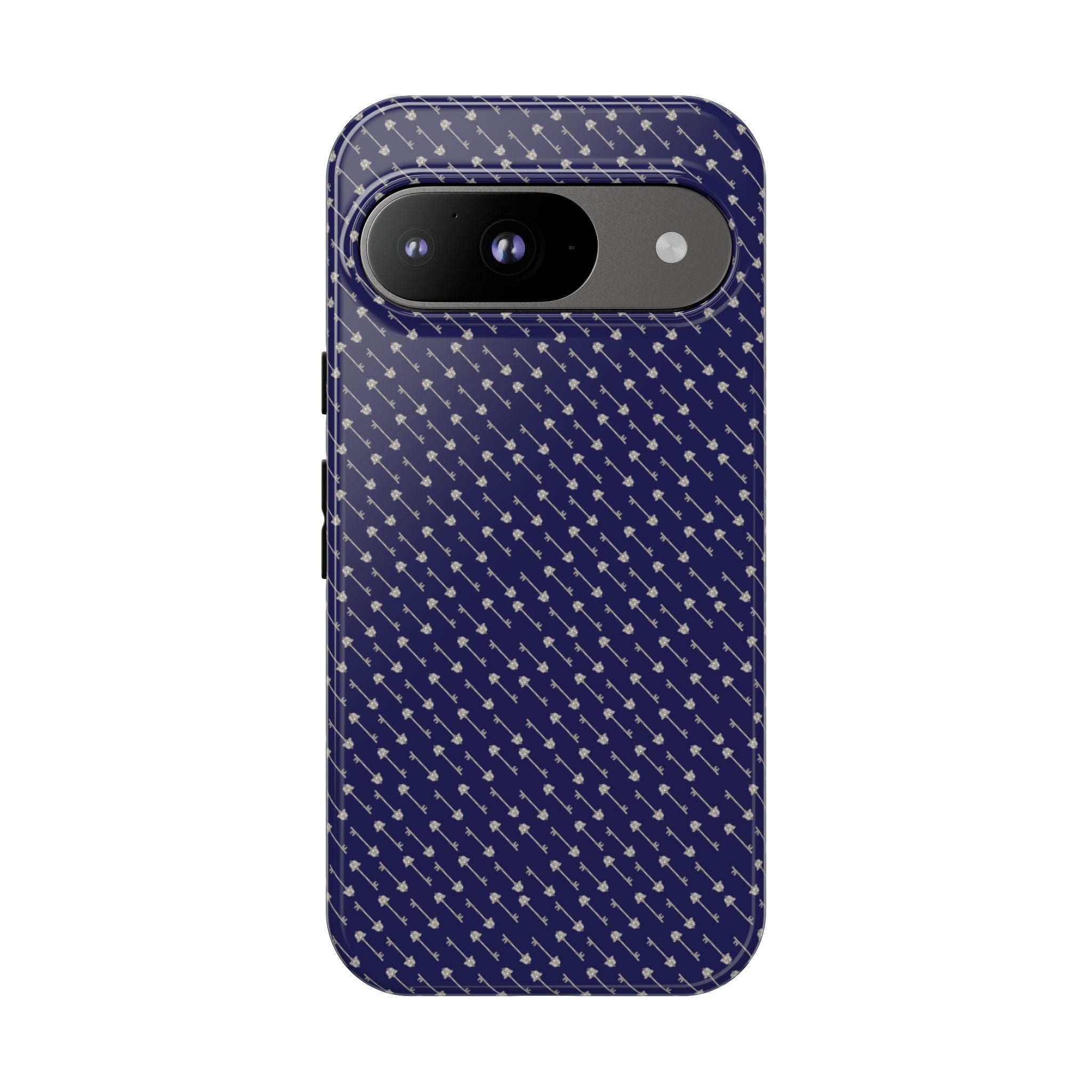 Abhorsen Silver Key Phone Case — Midnight Blue Necromancer Design