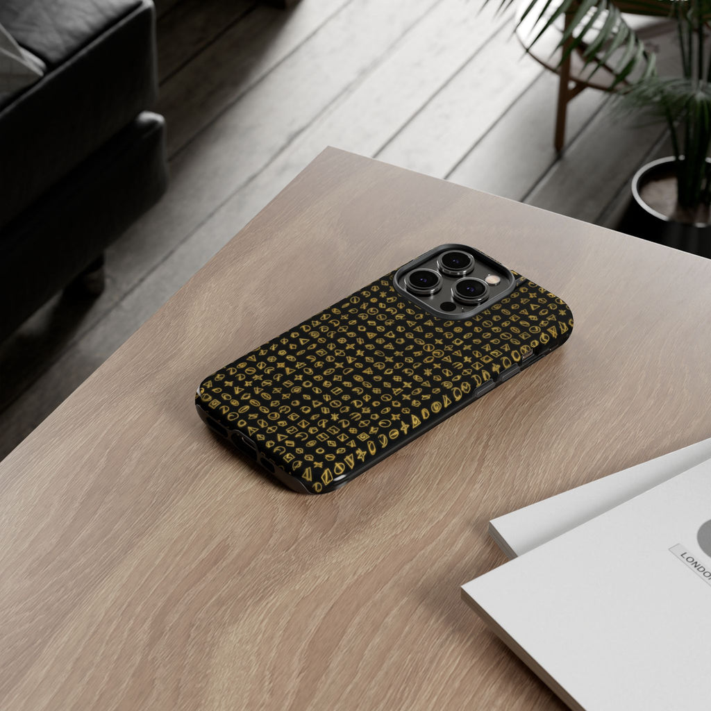 The Charter Symbol Phone Case — Protective Old Kingdom-Inspired Design