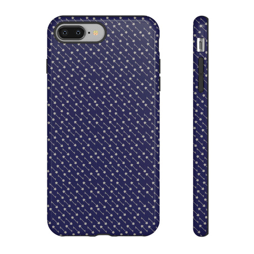 Abhorsen Silver Key Phone Case — Midnight Blue Necromancer Design
