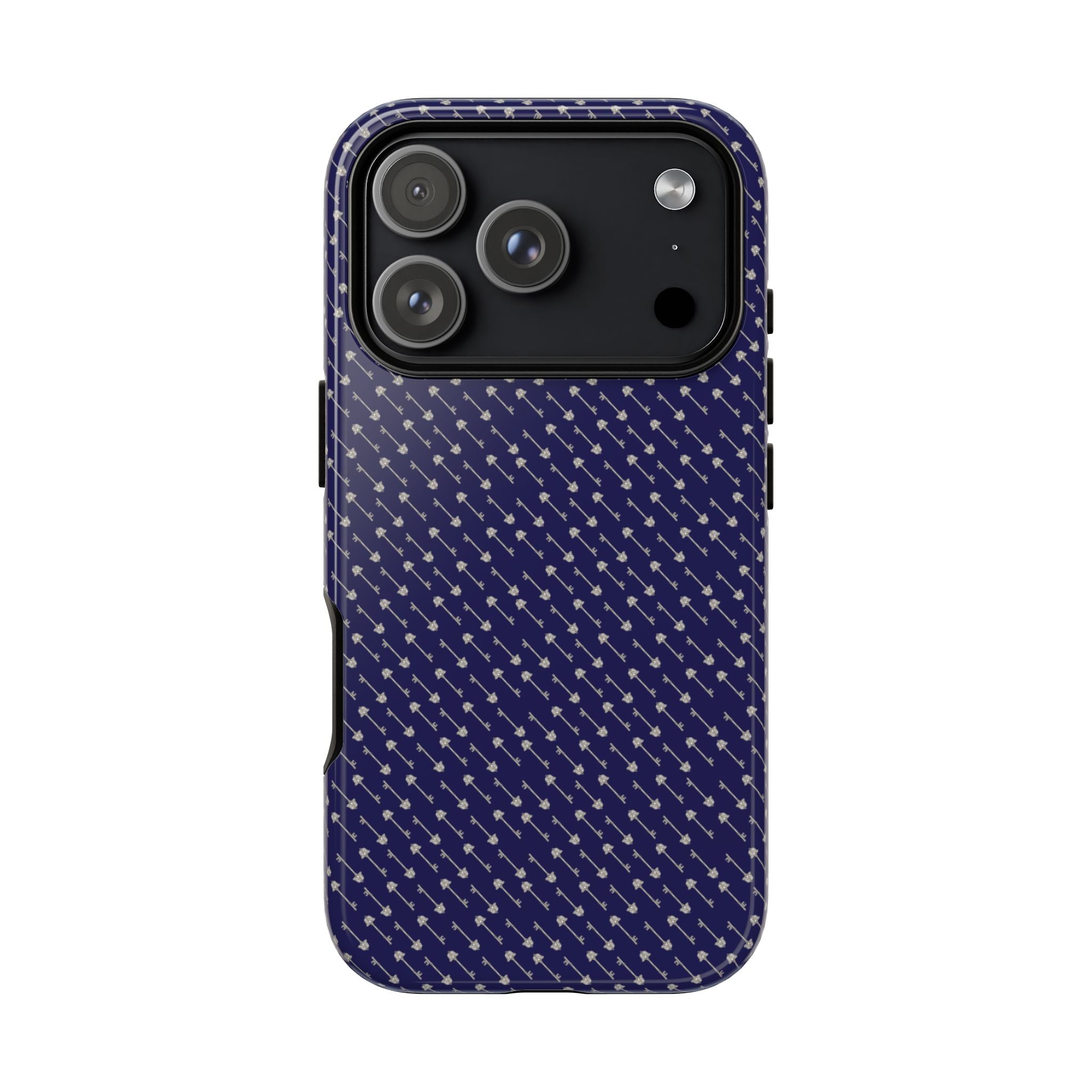 Abhorsen Silver Key Phone Case — Midnight Blue Necromancer Design